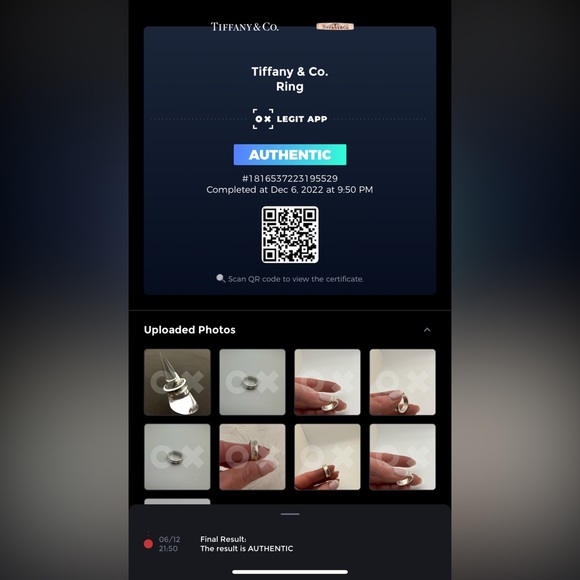 TIFFANY & CO. (Sz 6.5 US) 1837 Silver T&Co. 925 Thick Band Ring - Picture 2 of 13